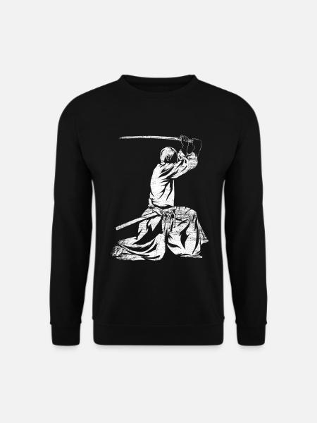 Traditioneller Kumdo Schwertkampf - Unisex Pullover - Schwarz