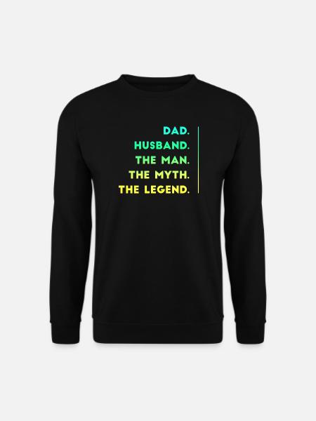 Lustiger Papa zum Vatertag - Unisex Pullover - Schwarz