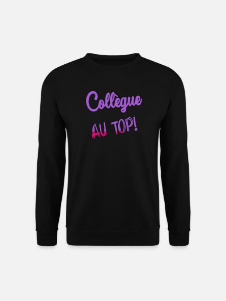 KOLLEGE - Unisex Pullover - Schwarz