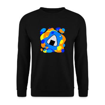 Onigiri - Calypso Blous - Unisex Pullover - Schwarz - Vorne - Alina (178cm) & Michal (187cm)