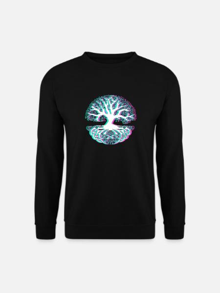 Baum - Unisex Pullover - Schwarz