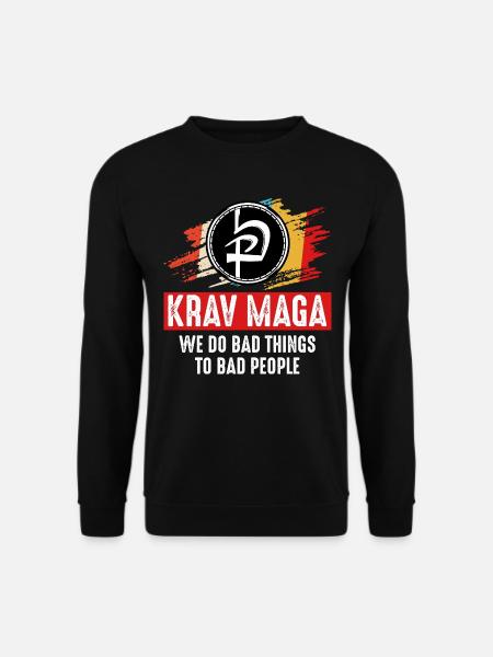 Krav Maga - Unisex Pullover - Schwarz
