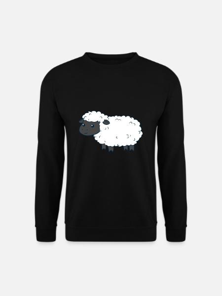 Cute Sheep - Unisex Pullover - Schwarz