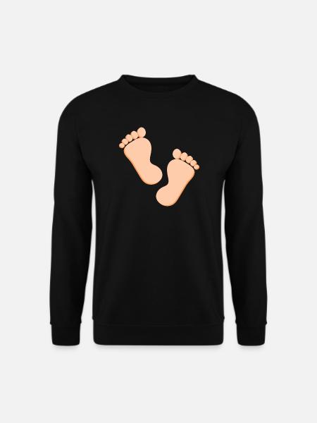 Fuß Füße Fußpflege Podologie - Unisex Pullover - Schwarz