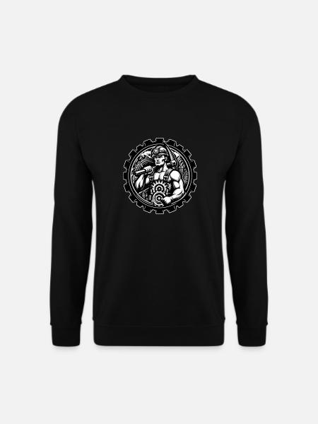 Miner Logo - Unisex Sweatshirt - black