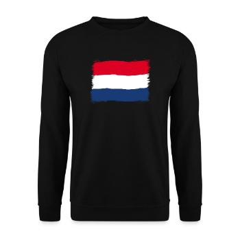 Niederlande - Unisex Pullover - Schwarz - Vorne - Alina (178cm) & Michal (187cm)