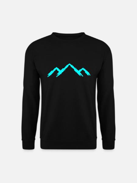 Berg Bergsteigen - Unisex Pullover - Schwarz