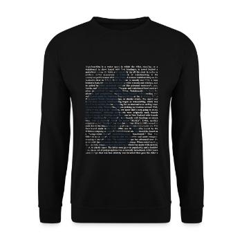 Waghalsiger Wakeboarder Motorboot - Unisex Pullover - Schwarz - Vorne - Alina (178cm) & Michal (187cm)