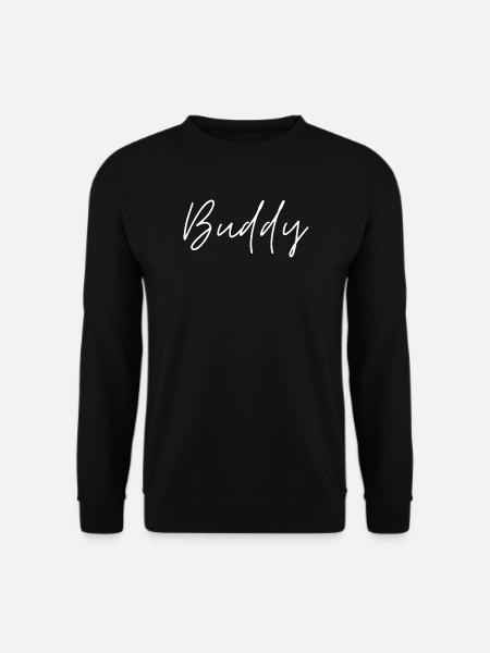 Buddy - Unisex Pullover - Schwarz