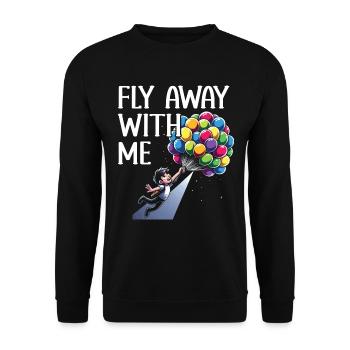 Songtexte Musikliebhaber Songwriter Musikfestival - Unisex Pullover - Schwarz - Vorne - Alina (178cm) & Michal (187cm)