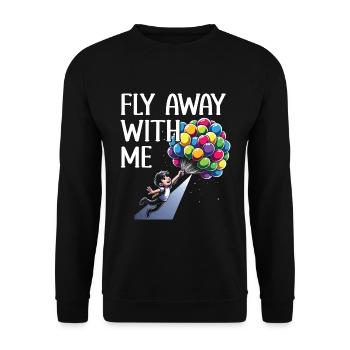 Songtexte Musikliebhaber Songwriter Musikfestival - Unisex Pullover - Schwarz - Vorne - Alina (178cm) & Michal (187cm)
