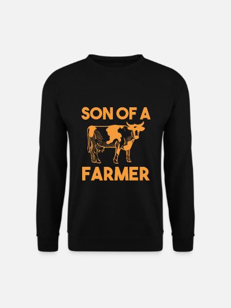 Bauer Lustig - Unisex Pullover - Schwarz