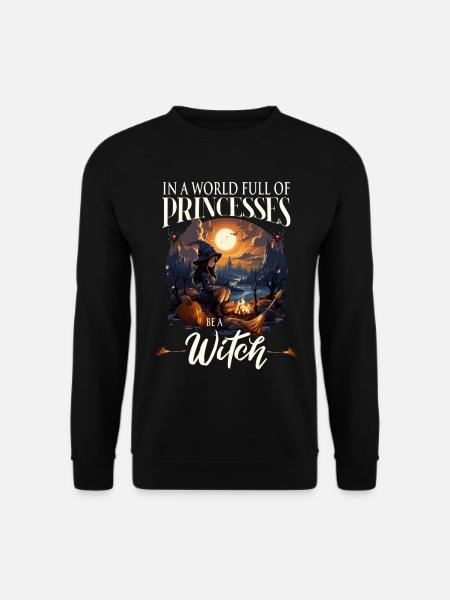 Witch - Unisex Pullover - Schwarz