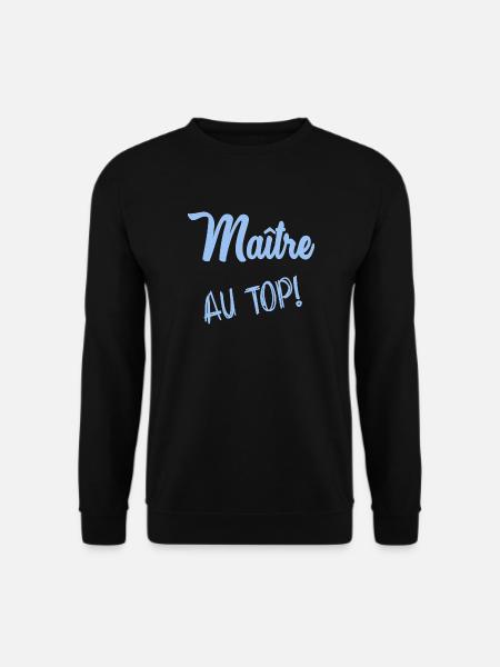 MASTER. MASTER - Unisex Sweatshirt - black
