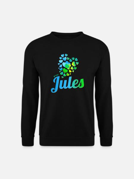 Jules - Unisex Pullover - Schwarz