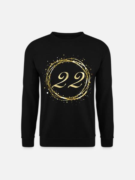 22 - Unisex Pullover - Schwarz