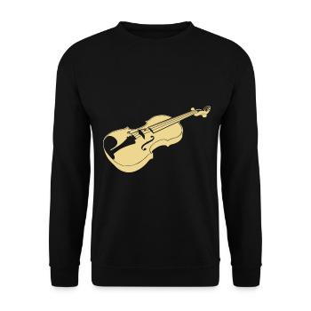 Bratsche - Unisex Pullover - Schwarz - Vorne - Alina (178cm) & Michal (187cm)