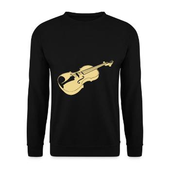 Bratsche - Unisex Pullover - Schwarz - Vorne - Alina (178cm) & Michal (187cm)