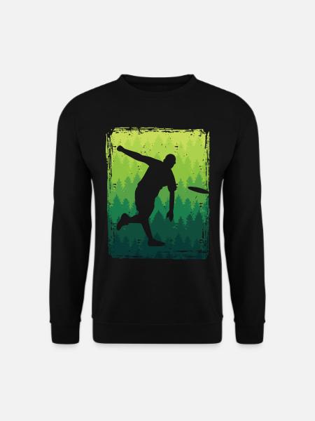 Disc Golf Discgolfer Frisbee Sport Discgolf - Unisex Pullover - Schwarz