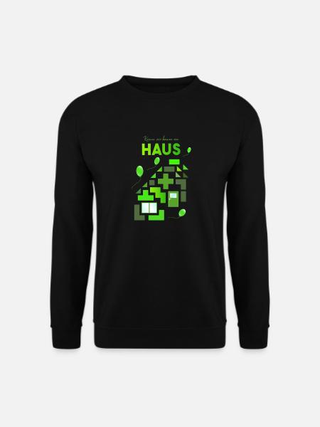 Bausteine Bauklötze bauen - Unisex Pullover - Schwarz