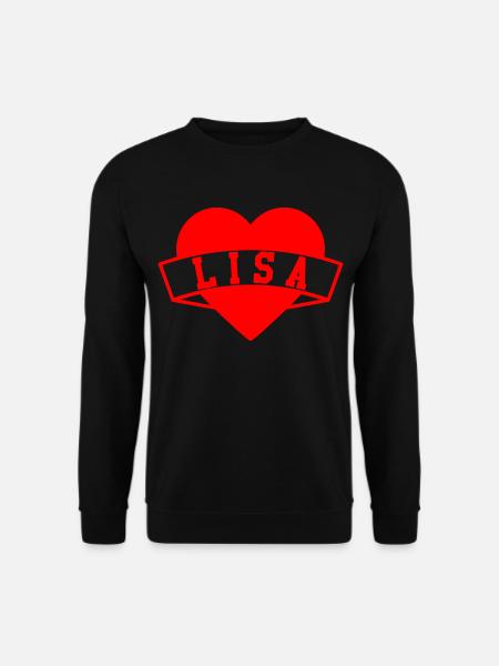 Lisa Herzen - Unisex Pullover - Schwarz