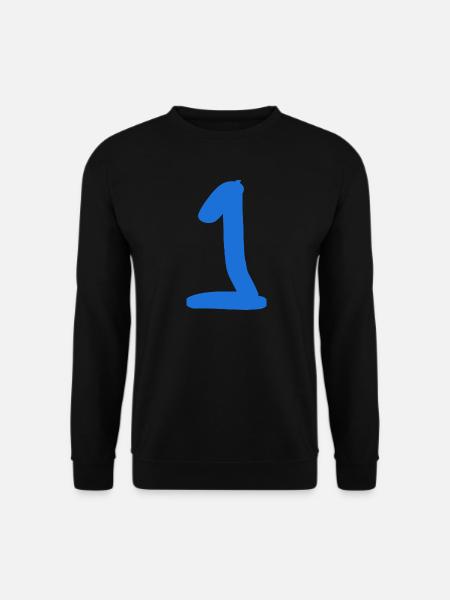 1. 1 JAHR. 1. JAHRESTAG. 1 JAHR GEBURTSTAG - Unisex Pullover - Schwarz