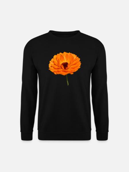 Ringelblume - Unisex Pullover - Schwarz