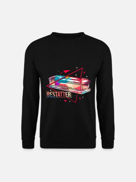 Würdevoller Bestatter Trauerfeier - Unisex Pullover - Schwarz