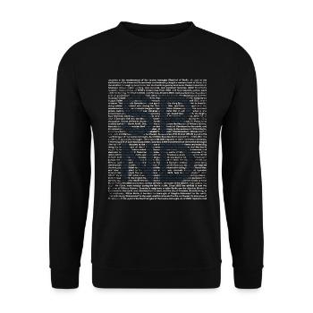 Historisches Spandau Kolkviertel - Unisex Pullover - Schwarz - Vorne - Alina (178cm) & Michal (187cm)