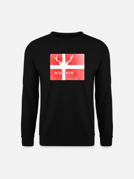 Dämark Wildtiere Denmark wildlife - Unisex Pullover - Schwarz