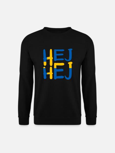 HEJ HEJ SWEDEN - Unisex Sweatshirt - black