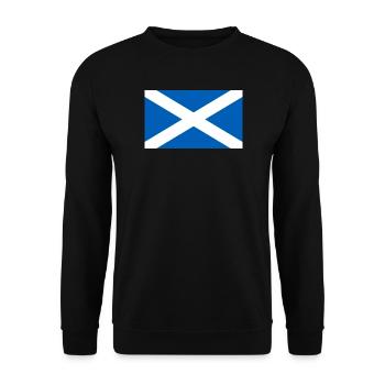 Schottland - Unisex Pullover - Schwarz - Vorne - Alina (178cm) & Michal (187cm)
