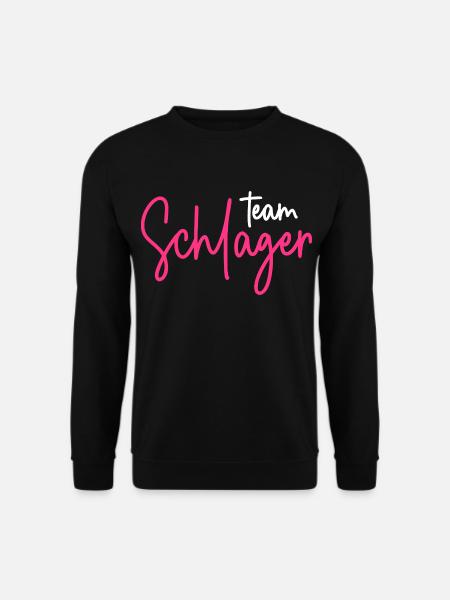 Team Schlager - Unisex Pullover - Schwarz