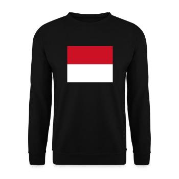 Monaco - Unisex Pullover - Schwarz - Vorne - Alina (178cm) & Michal (187cm)