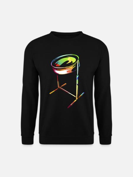 Beschwingter Steelpan Karneval - Unisex Pullover - Schwarz