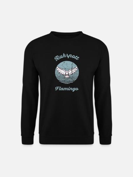 Ruhrpott Flamingo - Unisex Pullover - Schwarz