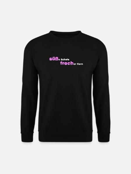 süß und frech frech süß - Unisex Pullover - Schwarz