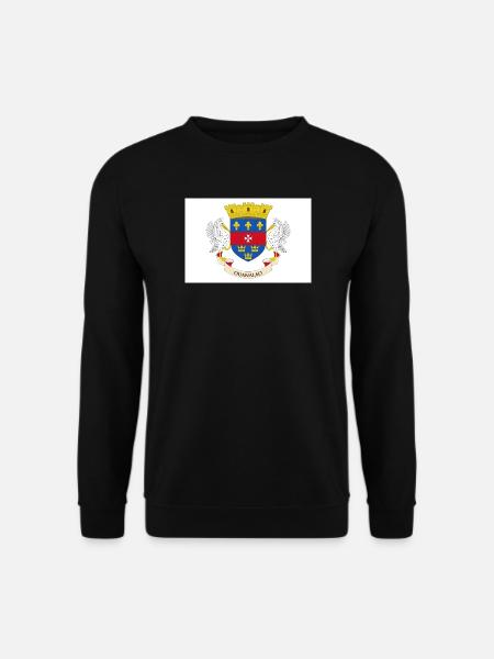 Saint Barthélemy - Unisex Pullover - Schwarz