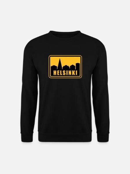 Helsinki - Sweat-shirt Unisexe - noir