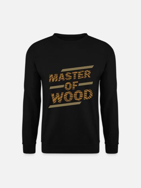 Handfester Schreiner Werkzeugkiste - Unisex Pullover - Schwarz