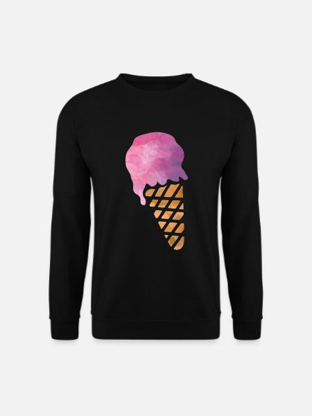Eiscreme - Unisex Pullover - Schwarz