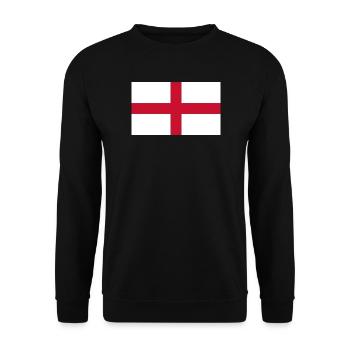 England - Unisex Pullover - Schwarz - Vorne - Alina (178cm) & Michal (187cm)