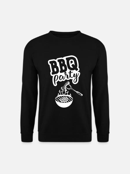 BBQ PARTY Kitchen Apron - Unisex Sweatshirt - black