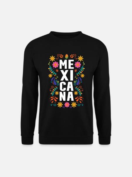 Mexicana Mexico - Unisex Pullover - Schwarz