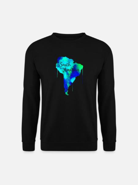 Südamerika - Unisex Pullover - Schwarz