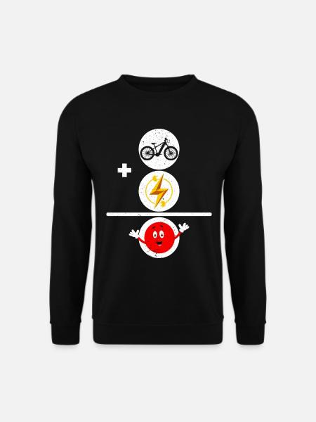 Elektrofahrrad E-Bike Ride Fahrradliebhaber Fahrra - Unisex Pullover - Schwarz