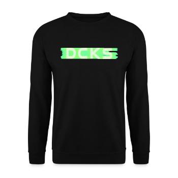 DCKS - Unisex Pullover - Schwarz - Vorne - Alina (178cm) & Michal (187cm)