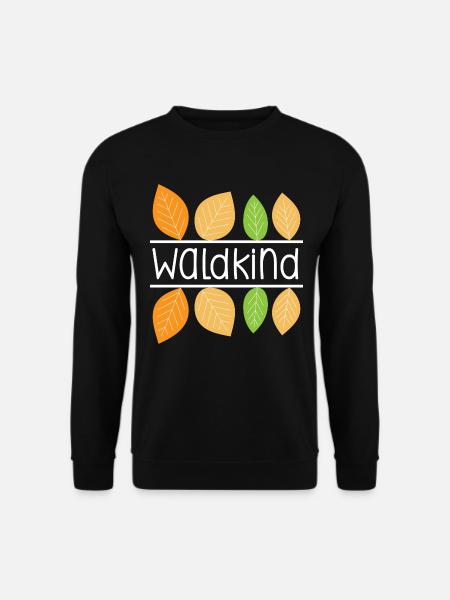 Waldkind - Unisex Pullover - Schwarz
