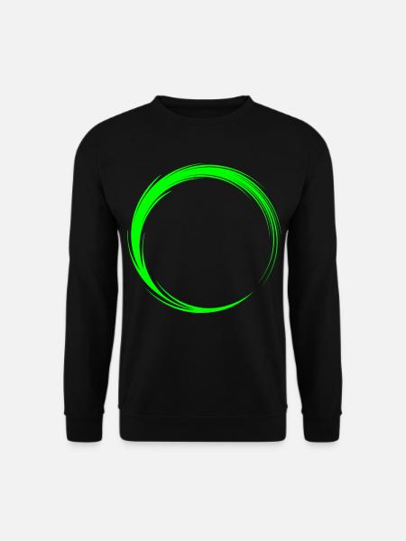 Kreis Symbol Form - Unisex Pullover - Schwarz
