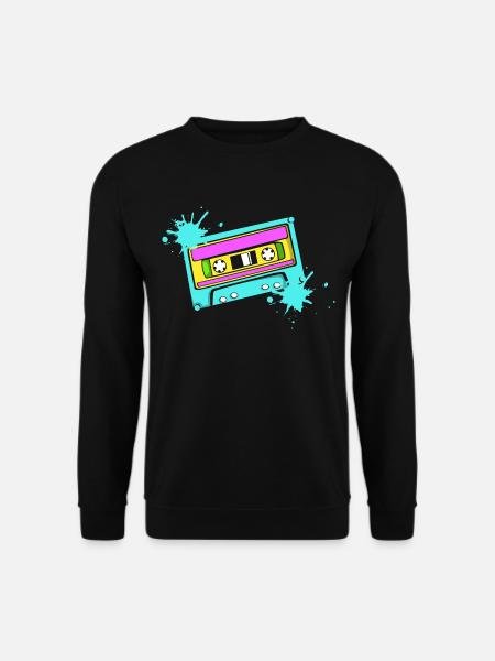 Kassette - Unisex Pullover - Schwarz